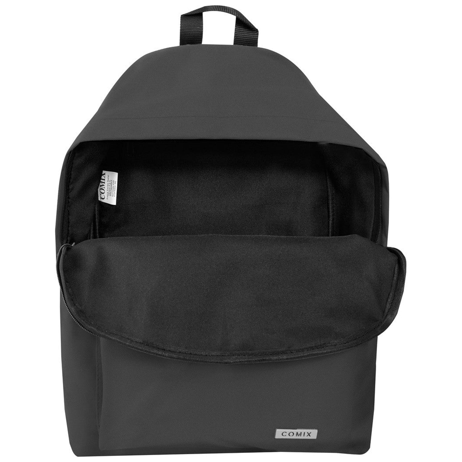 FC PANINI - Zaino Americano Comix Monocolore Nero