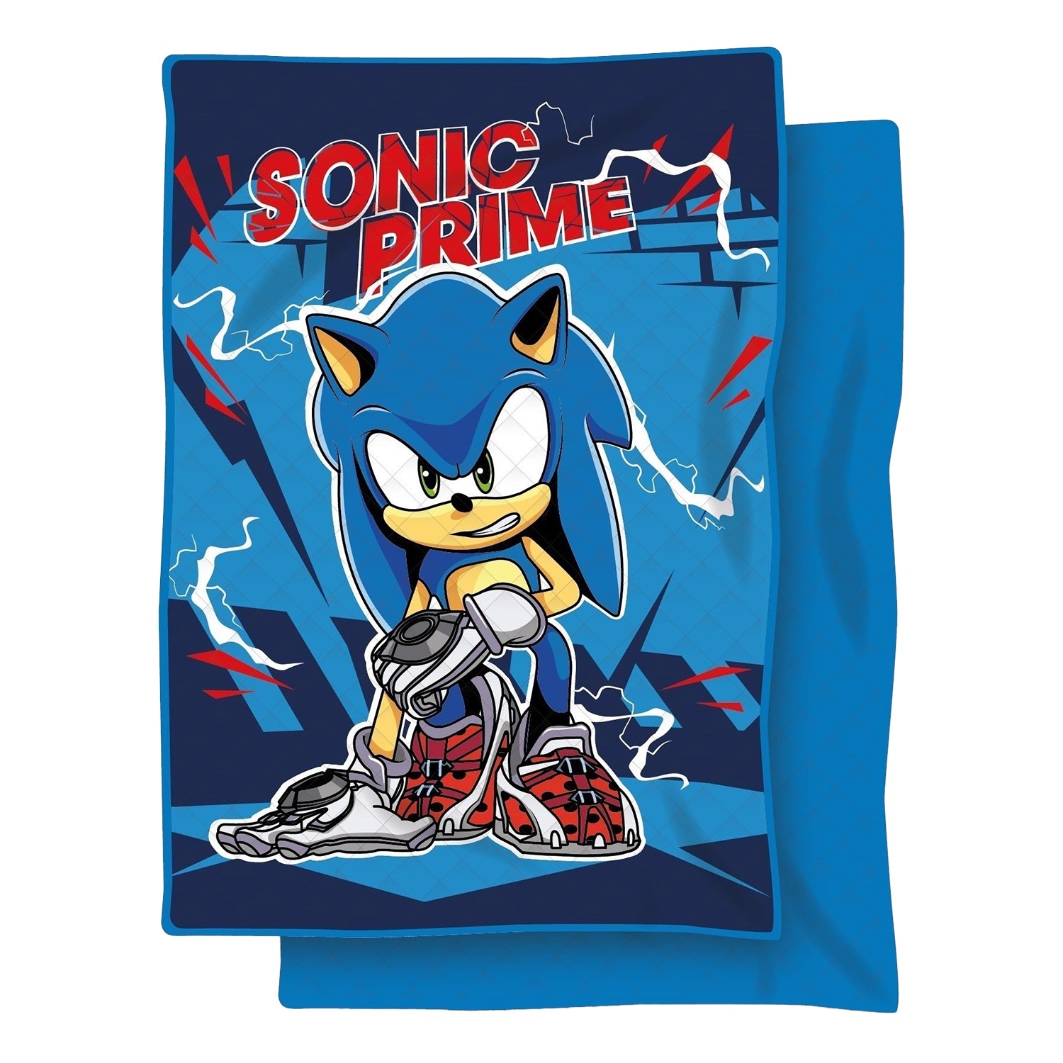 MISTER LICENSE - Trapuntino Sonic Prime Singolo 150x250 cm