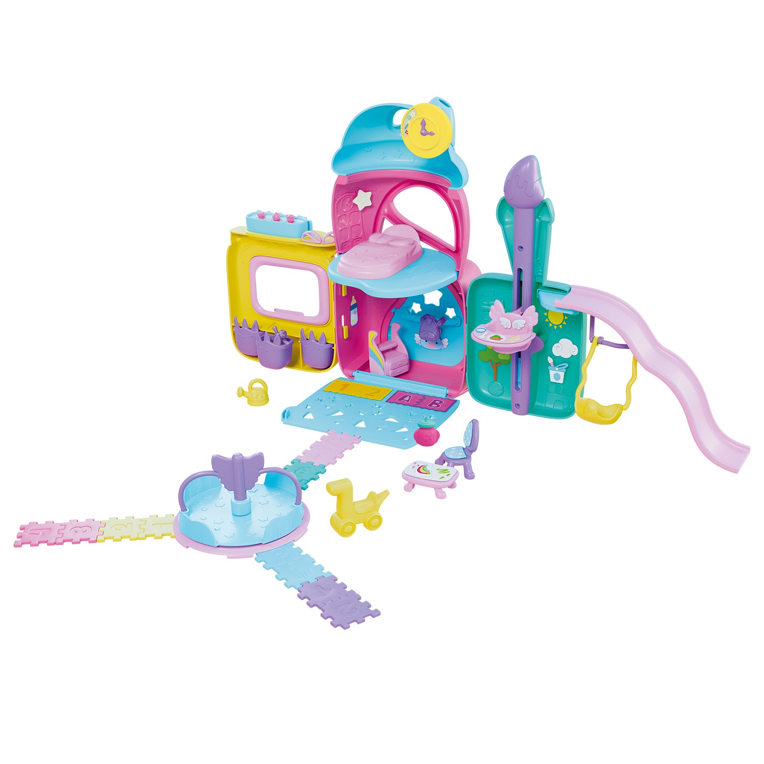 IMC TOYS - Cry Babies PlayTime L'Asilo di Jenna – Set Gioco con Bambola