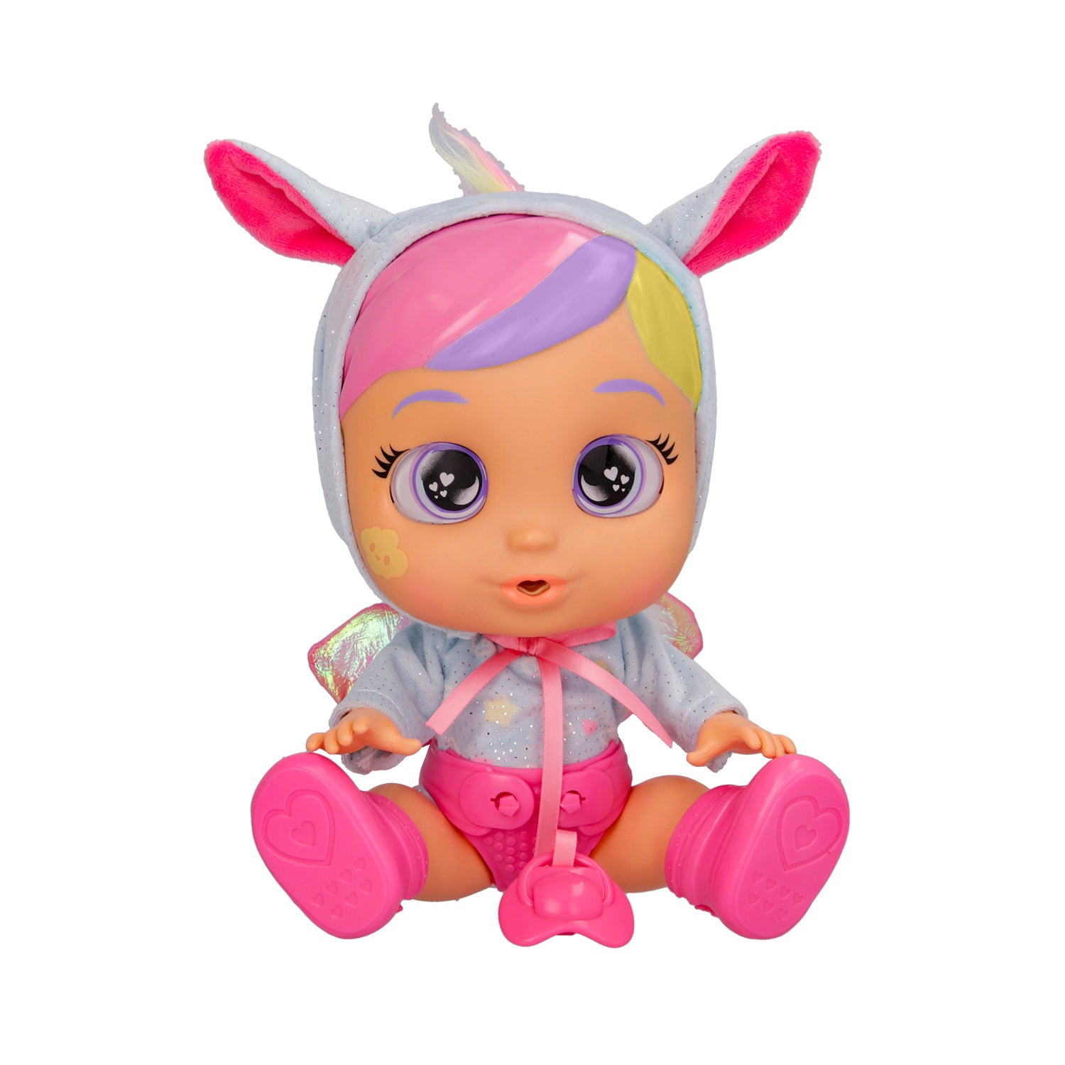 IMC TOYS - Cry Babies Daycare Jenna - Bambola Interattiva che Piange Lacrime Vere