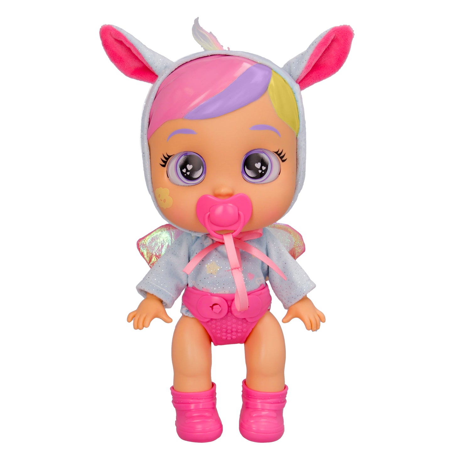 IMC TOYS - Cry Babies Daycare Jenna - Bambola Interattiva che Piange Lacrime Vere