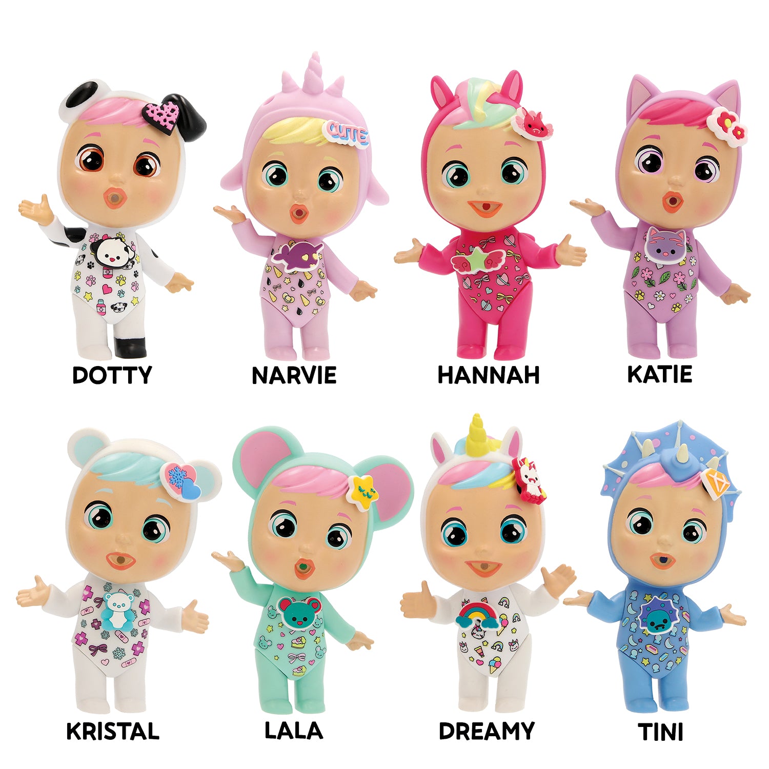 IMC TOYS - Cry Babies Magic Tears Charmz Bamboline Collezionabili con Accessori