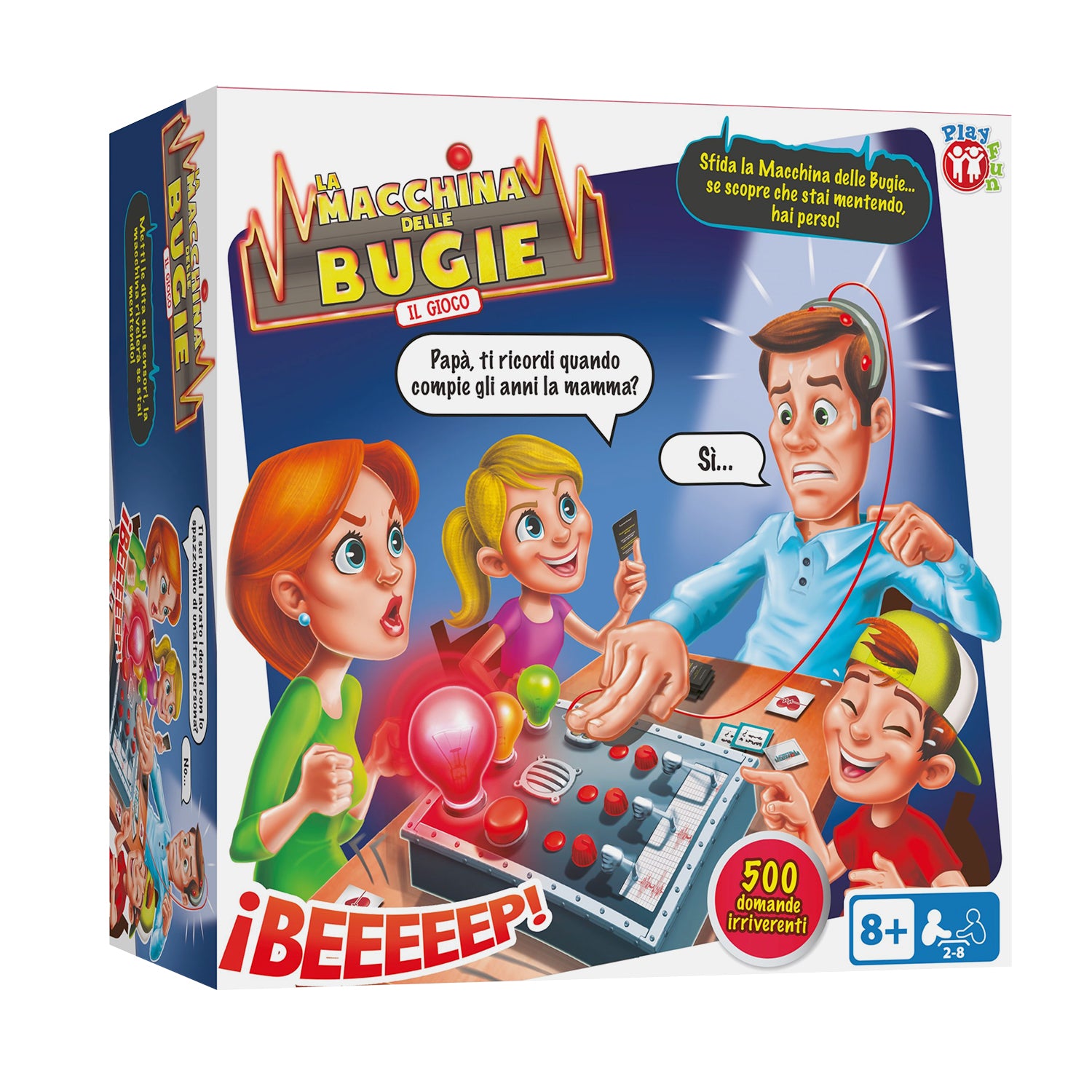 IMC TOYS - Play Fun La Macchina delle Bugie - Gioco da Tavolo