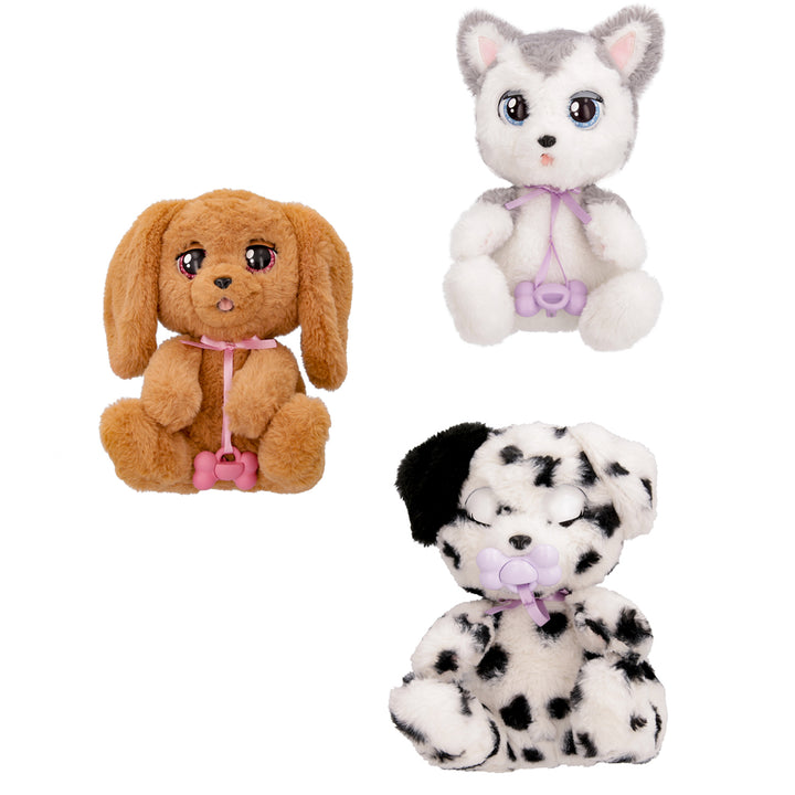 IMC TOYS - Baby Paws Cuccioli Interattiva con Coperta