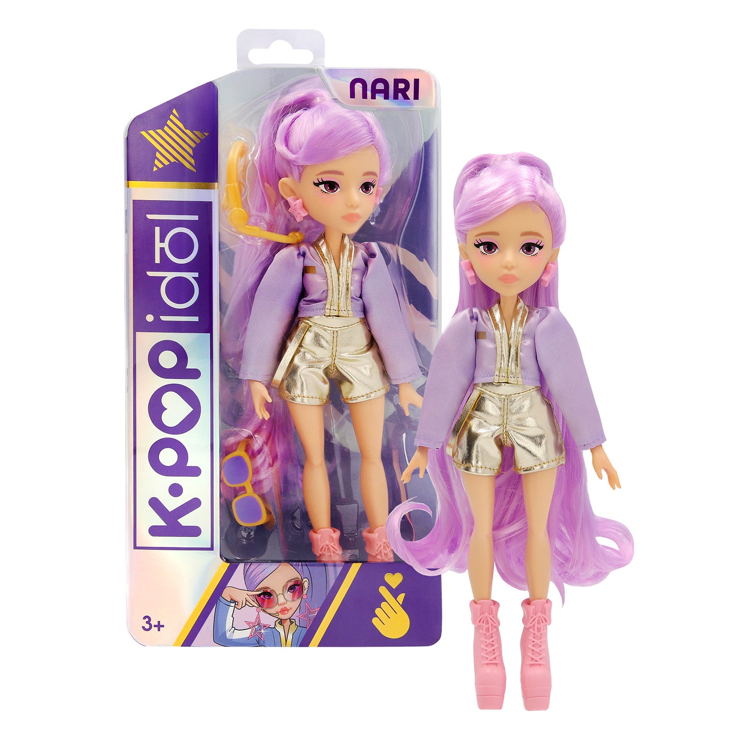 IMC TOYS - Bambola K-Pop Idol Fashion Dolls - Mina, Yuni, Nari
