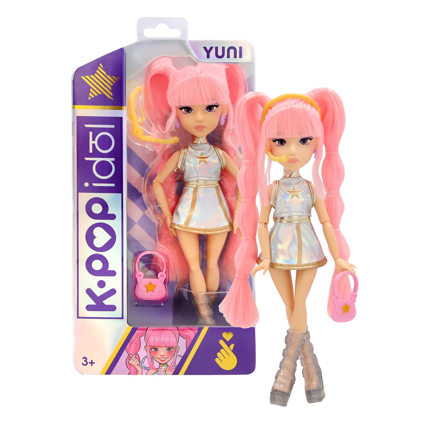 IMC TOYS - Bambola K-Pop Idol Fashion Dolls - Mina, Yuni, Nari
