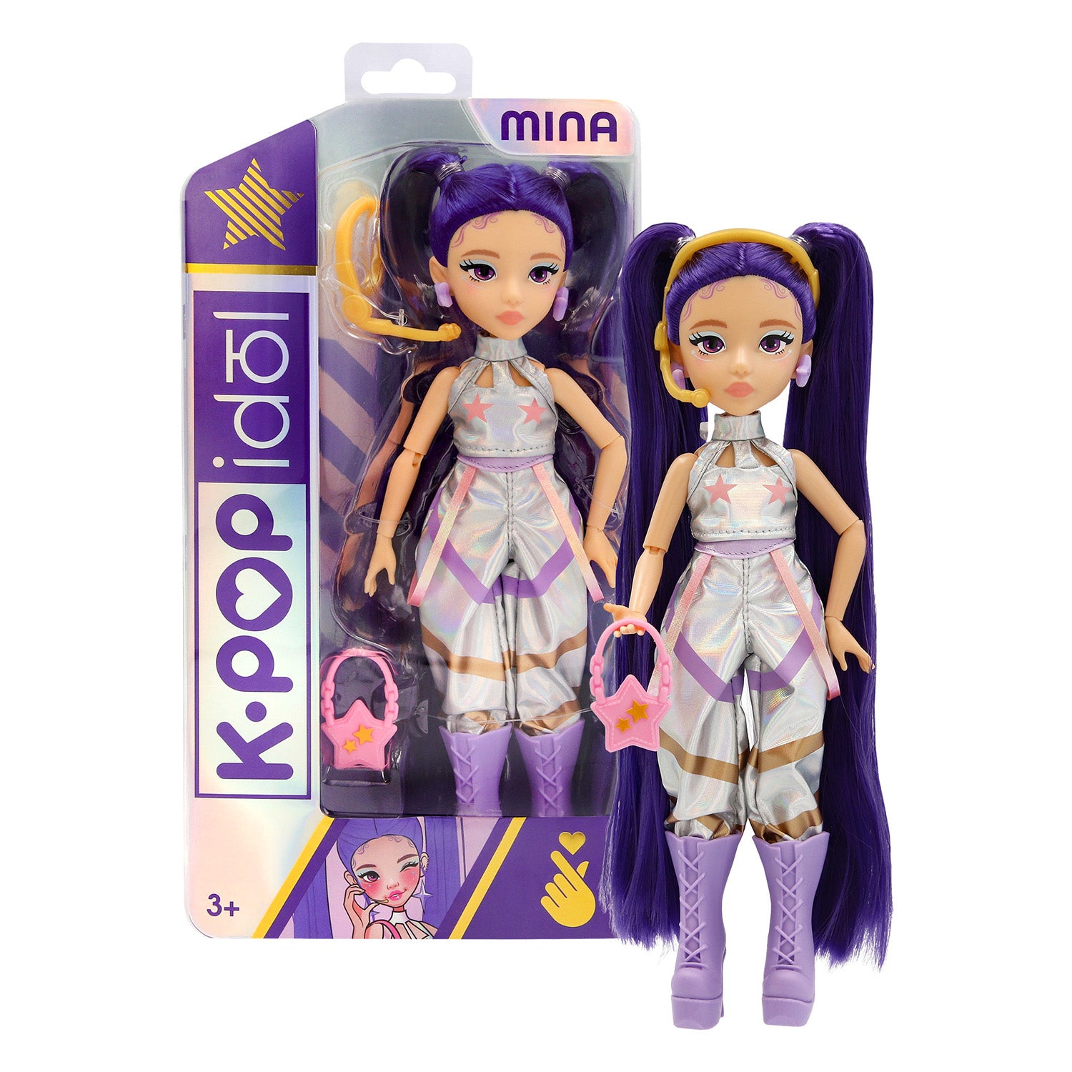 IMC TOYS - Bambola K-Pop Idol Fashion Dolls - Mina, Yuni, Nari