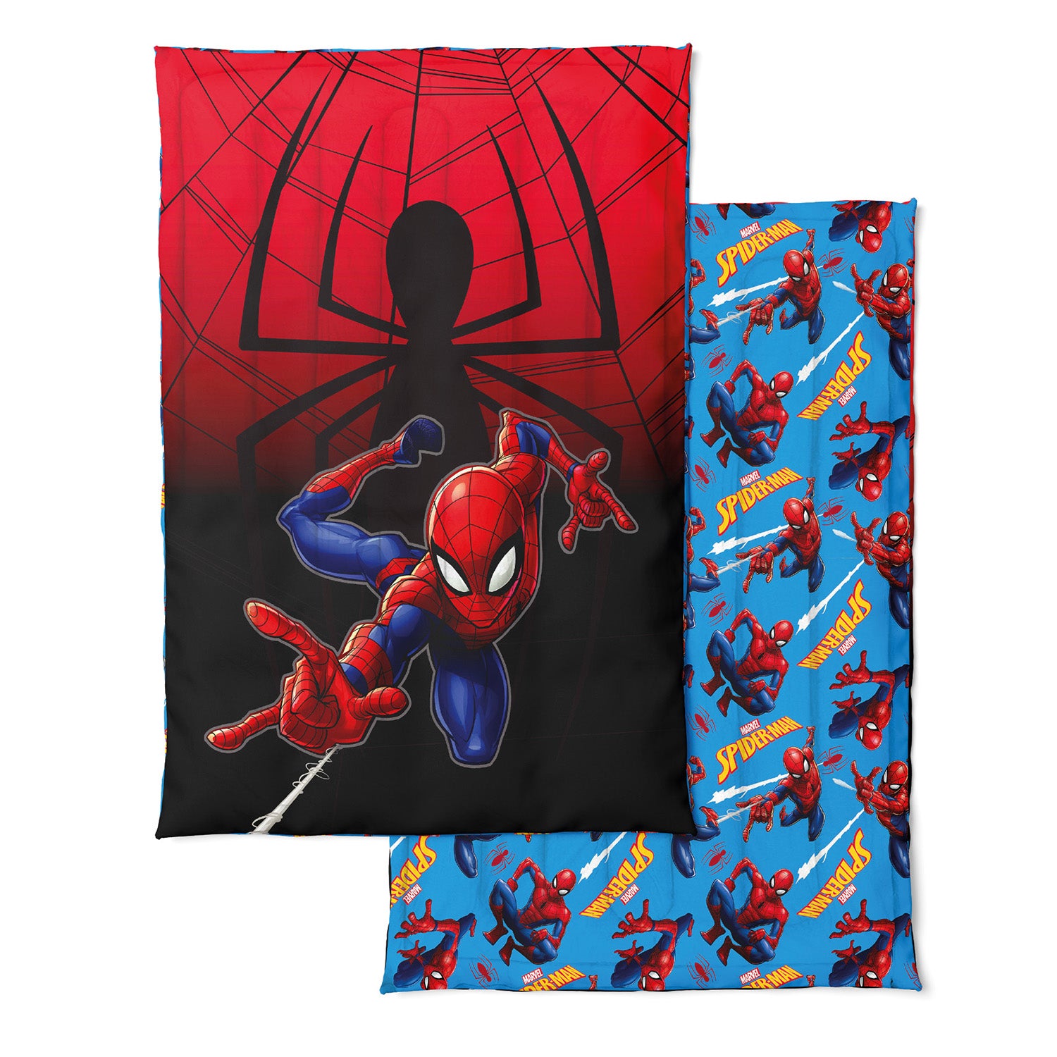 YUMA - Trapunta Copriletto singolo Spiderman Marvel 160x260 cm