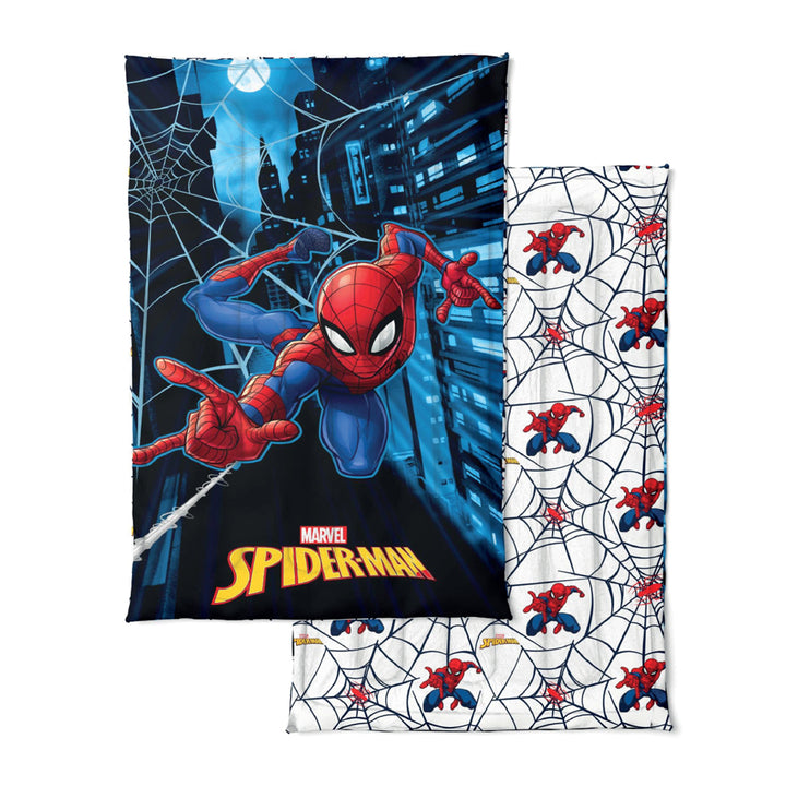 YUMA - Trapunta Copriletto singolo Spiderman Marvel 160x260 cm