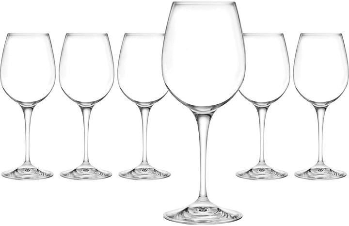 RCR CRISTALLERIA ITALIANA - Calici Invino in vetro 57 cl - set 6 pezzi