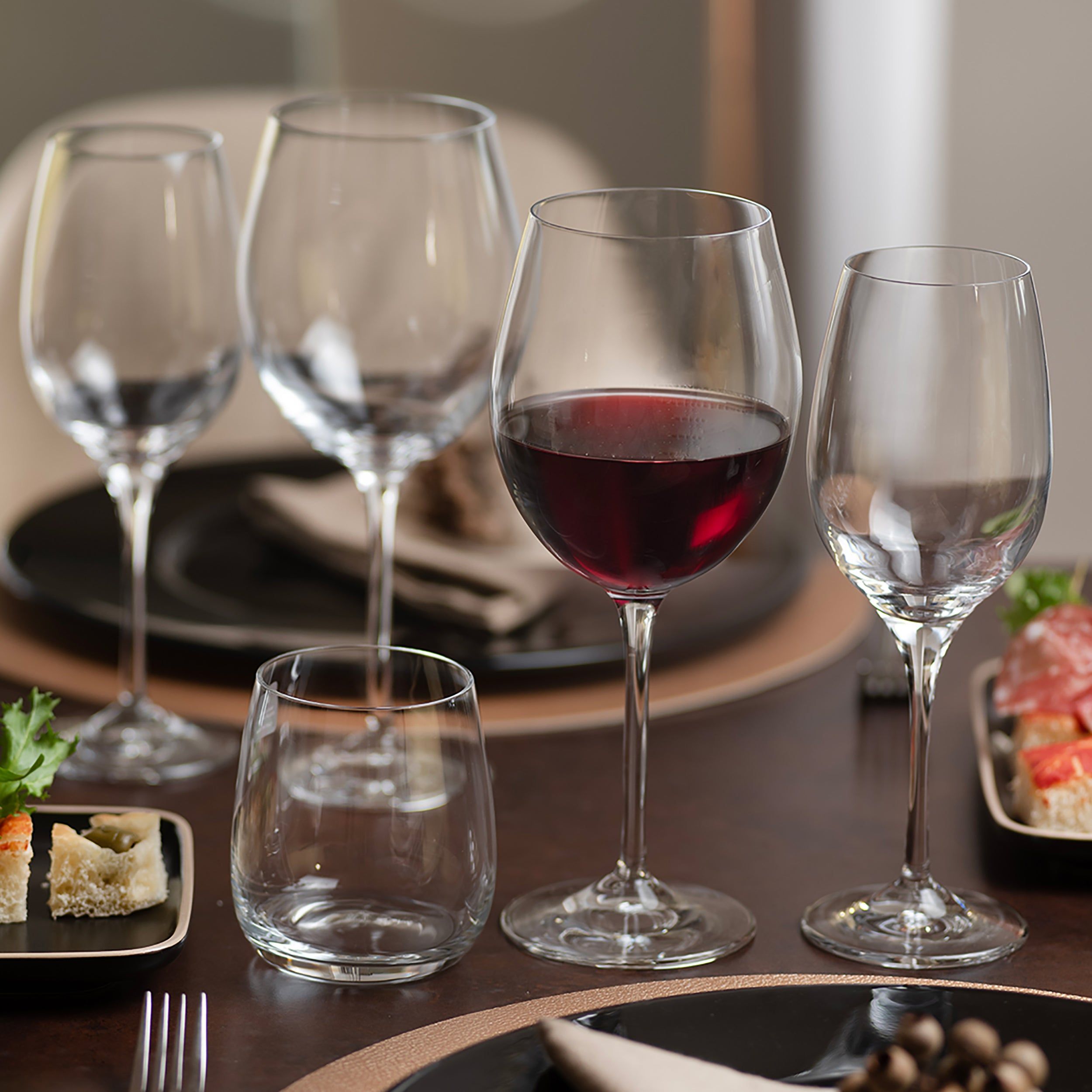 RCR CRISTALLERIA ITALIANA - Calici Invino in vetro 57 cl - set 6 pezzi