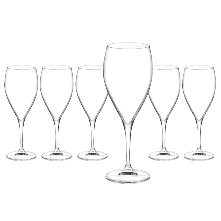 RCR CRISTALLERIA ITALIANA - Calici Invino in vetro 33 cl - set 6 pezzi