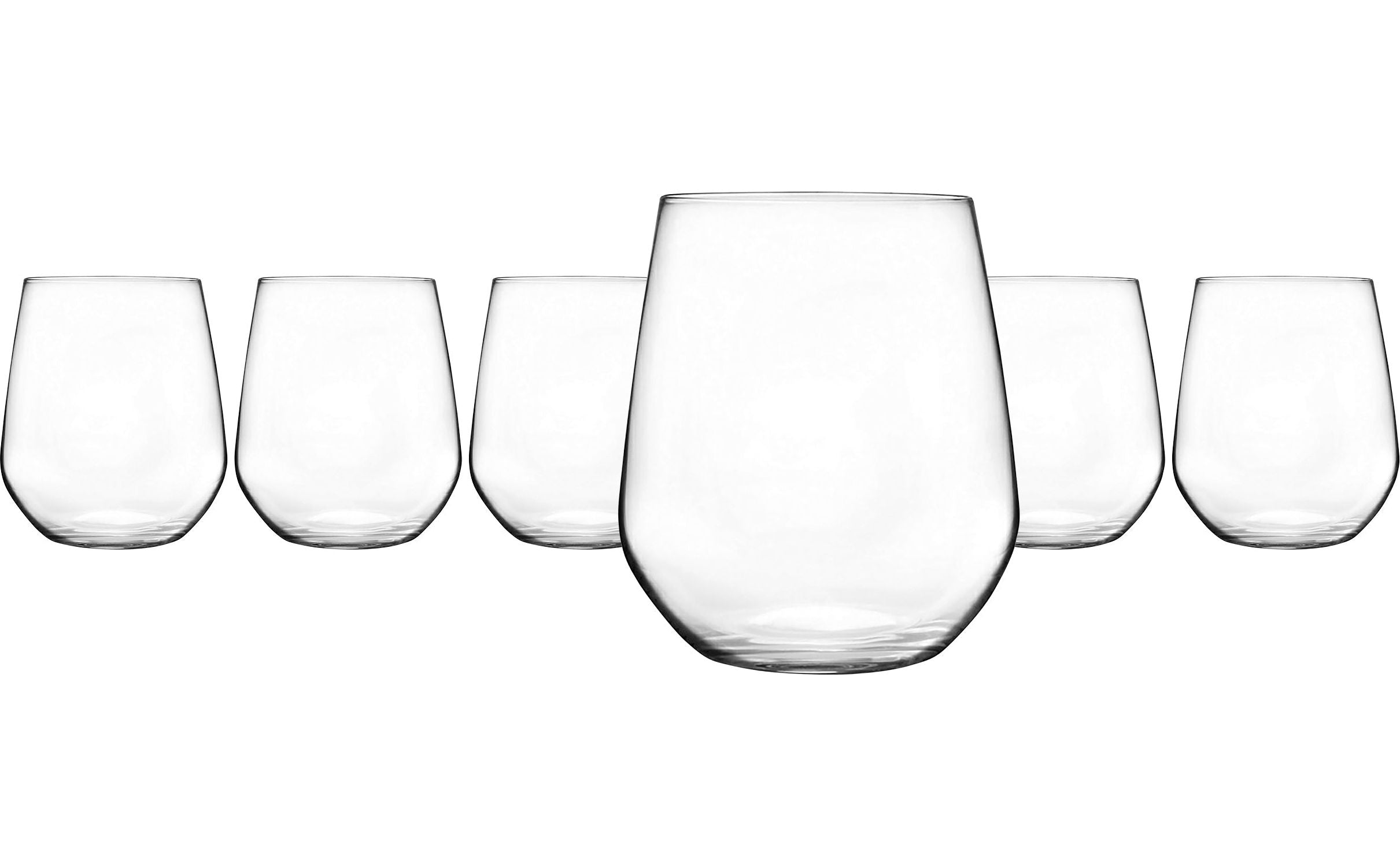 RCR CRISTALLERIA ITALIANA - Bicchieri Universum in vetro 43 cl - set 6 pezzi