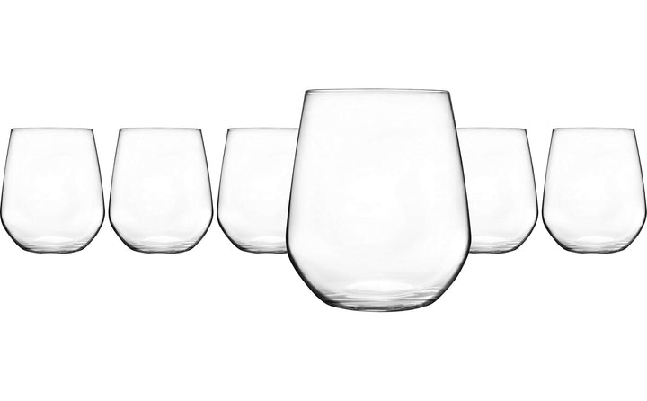 RCR CRISTALLERIA ITALIANA - Bicchieri Universum in vetro 43 cl - set 6 pezzi