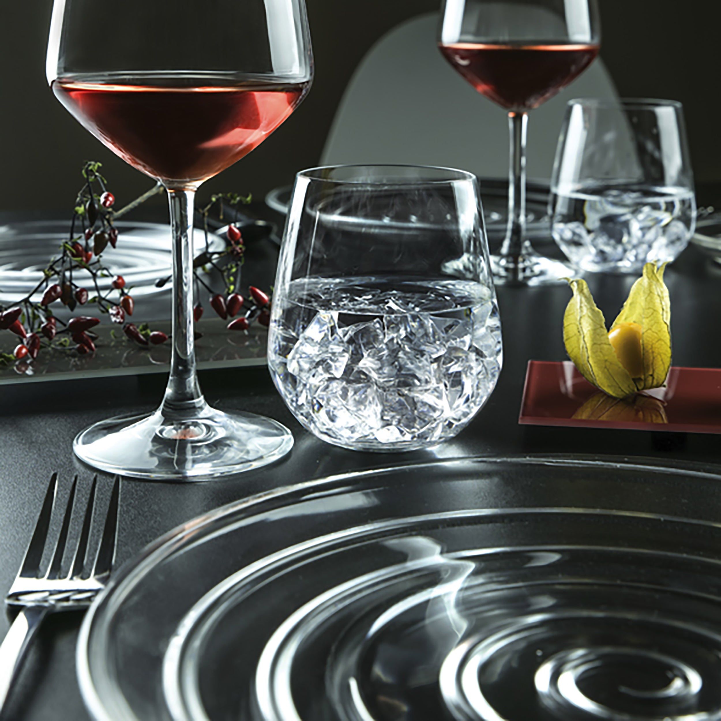 RCR CRISTALLERIA ITALIANA - Bicchieri Universum in vetro 43 cl - set 6 pezzi