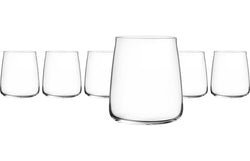 RCR CRISTALLERIA ITALIANA - Bicchiere Essential in vetro 42 cl - set 6 pezzi