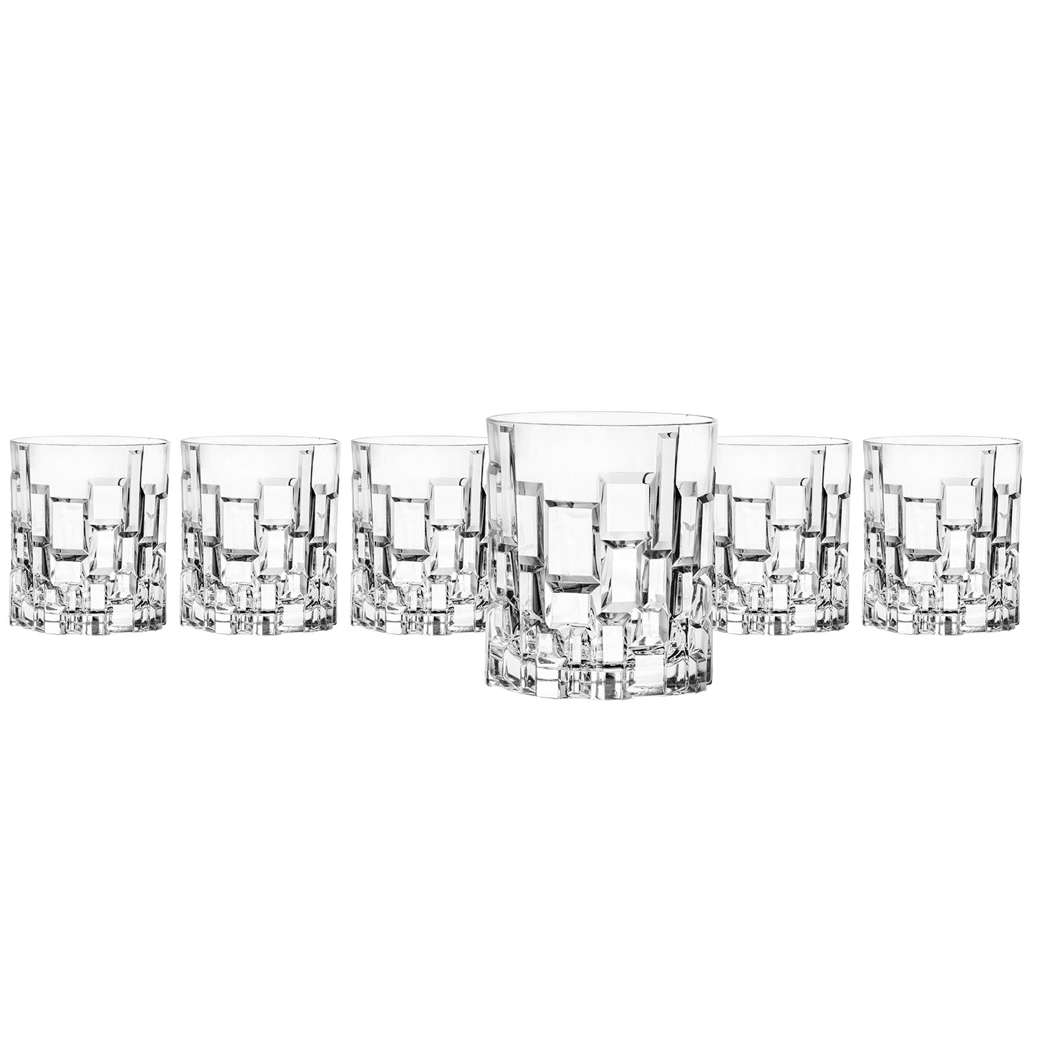 RCR CRISTALLERIA ITALIANA - Bicchieri Dof Etna in vetro 33 cl - set 6 pezzi