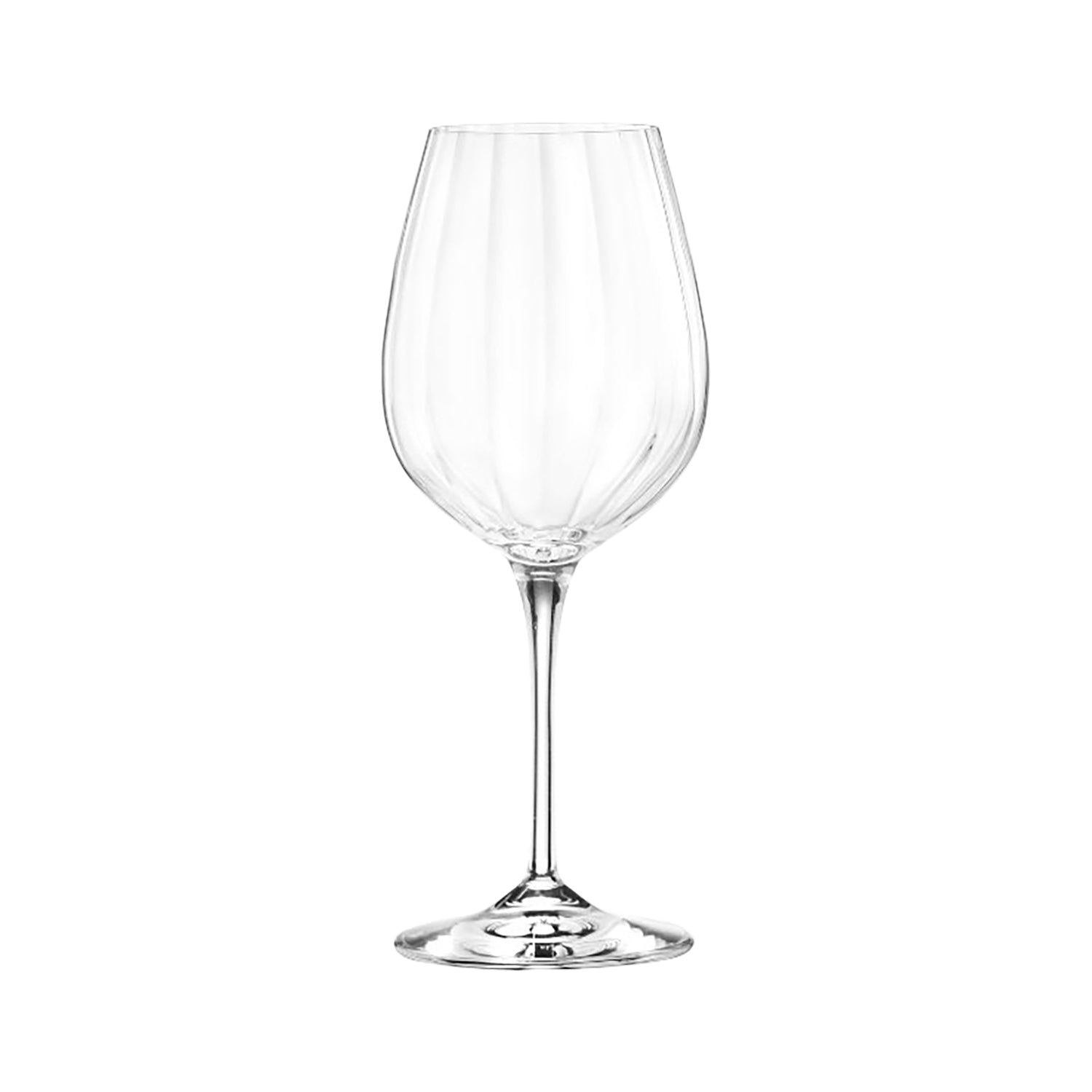 RCR CRISTALLERIA ITALIANA - Calici Dof Optiq in vetro 65 cl - set 6 pezzi