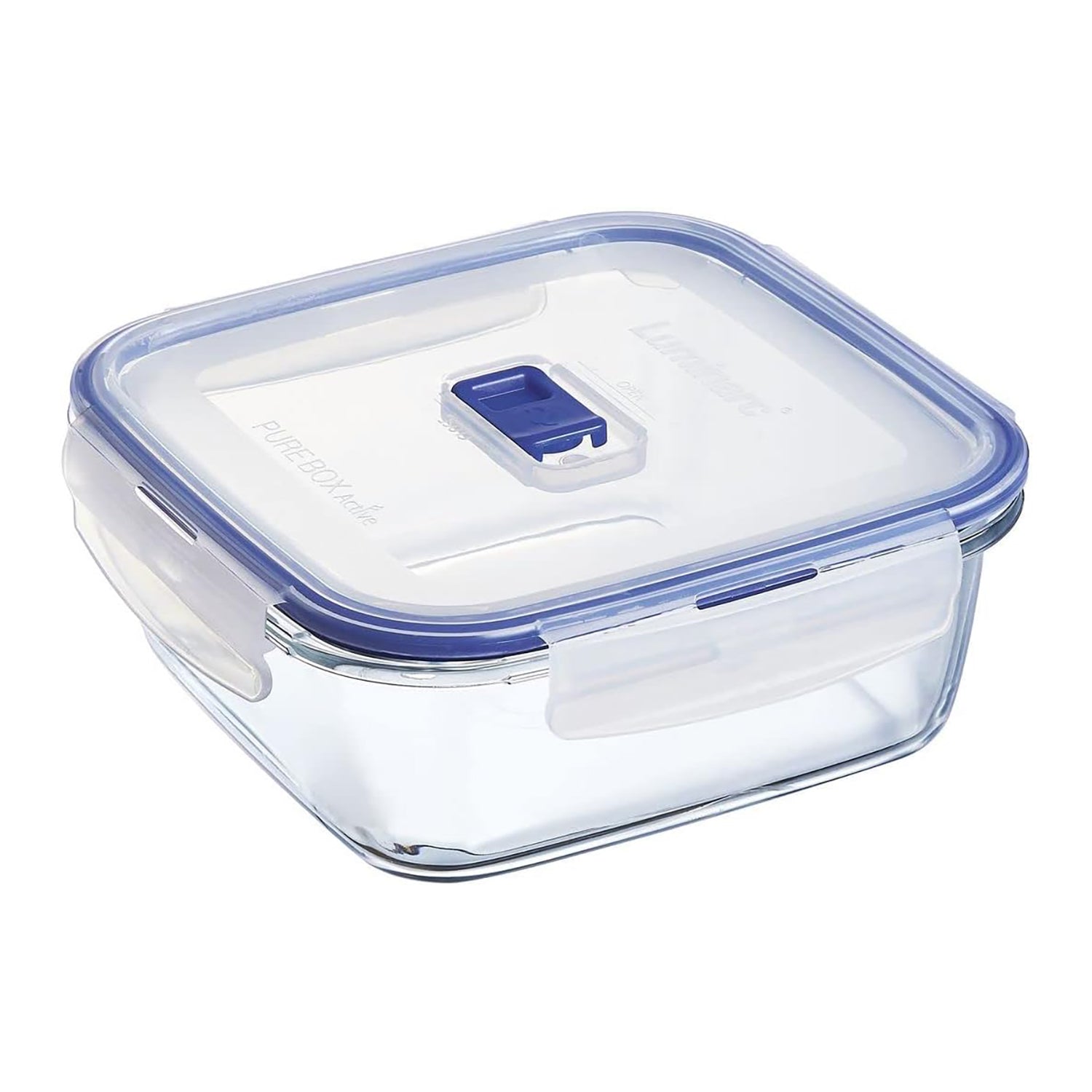 LUMINARC - Contenitore Ermetico Quadrato Pure Box Active 122 cl