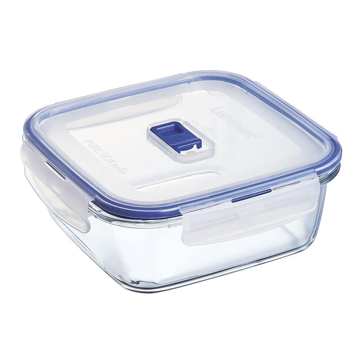 LUMINARC - Contenitore Ermetico Quadrato Pure Box Active 122 cl