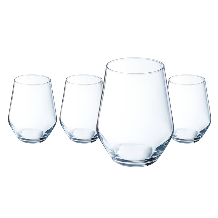 LUMINARC - Bicchieri in vetro Linea Vinetis 40 cl - set 4 pezzi
