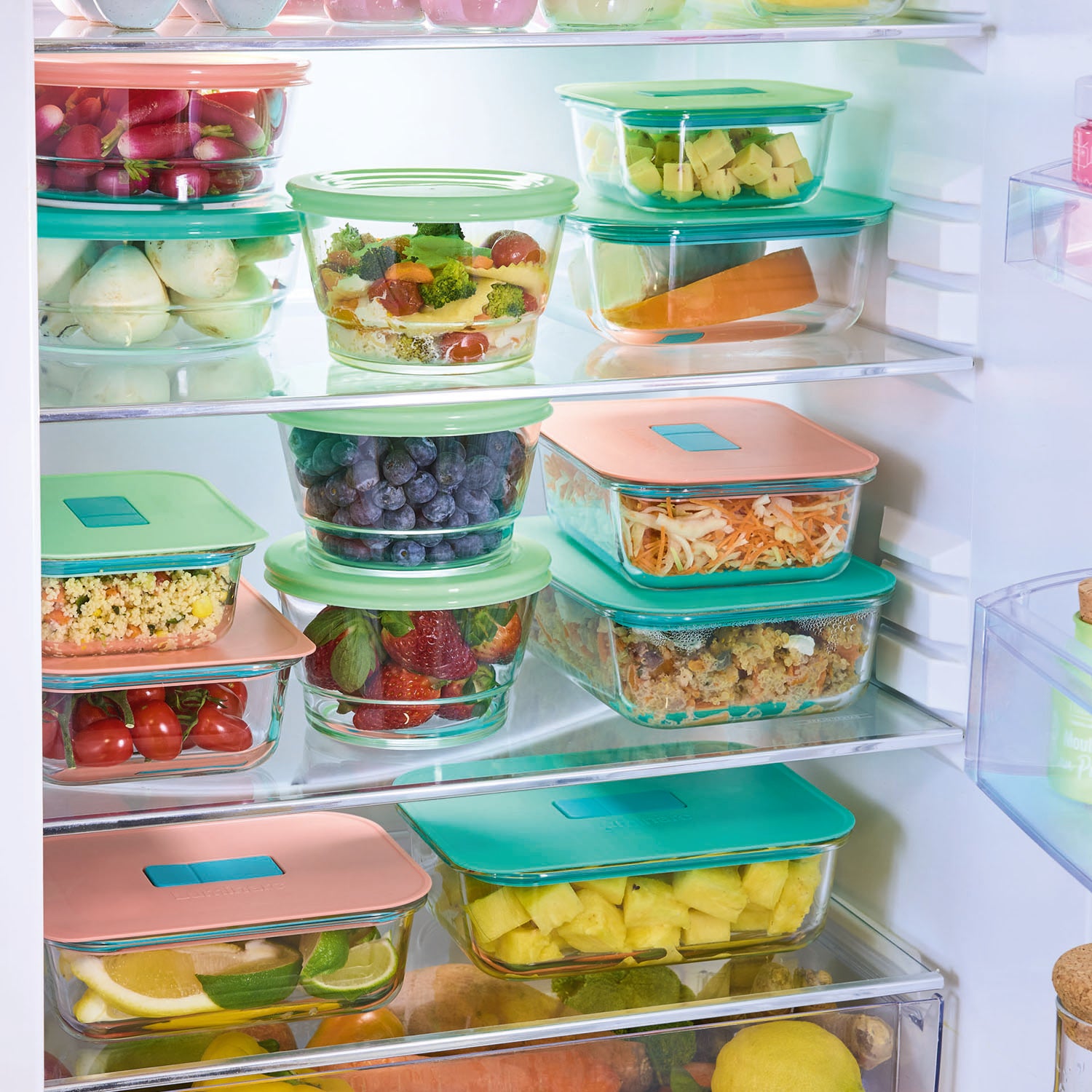 LUMINARC - Contenitore Ermetico Rettangolare Unique Box 104 cl