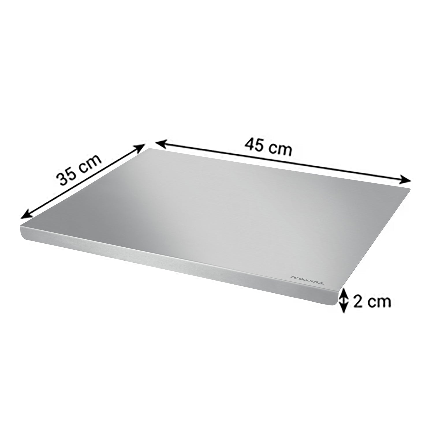 TESCOMA - Spianatoia in Acciaio Inox Linea Grandchef 45x35 cm
