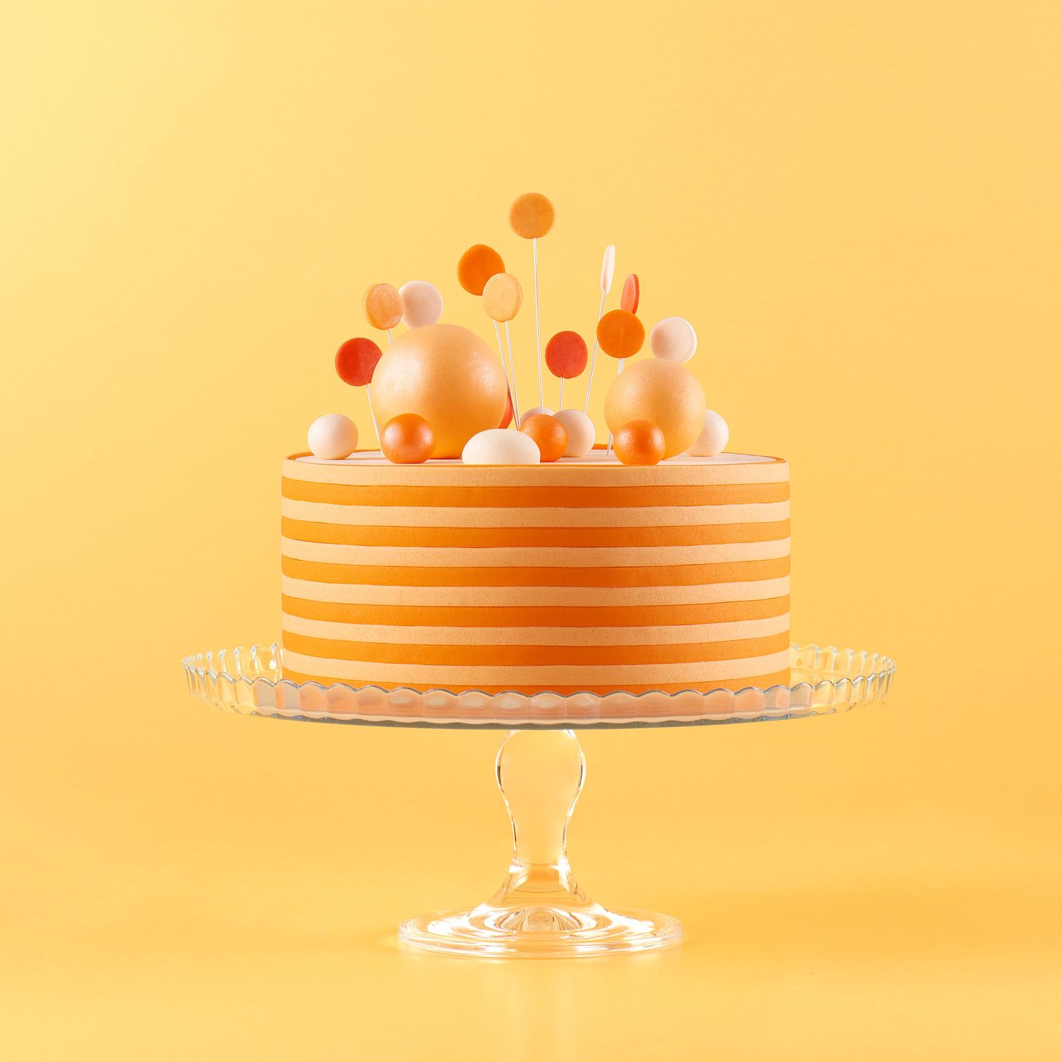 PASABAHCE - Alzata in vetro Porta Dessert Linea Patisserie - diametro 32 cm