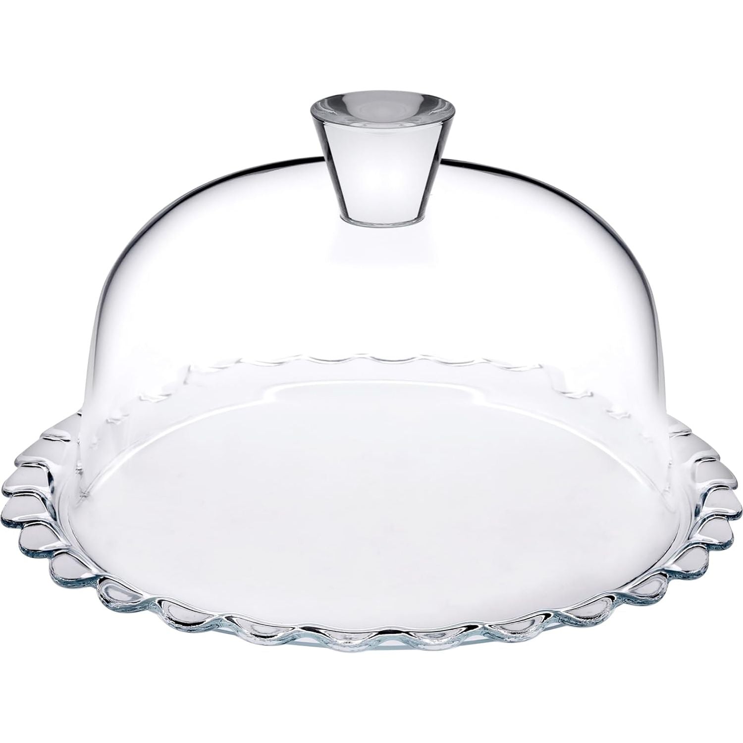PASABAHCE - Piatto Torta in vetro con campana Linea Patisserie - diametro 26 cm
