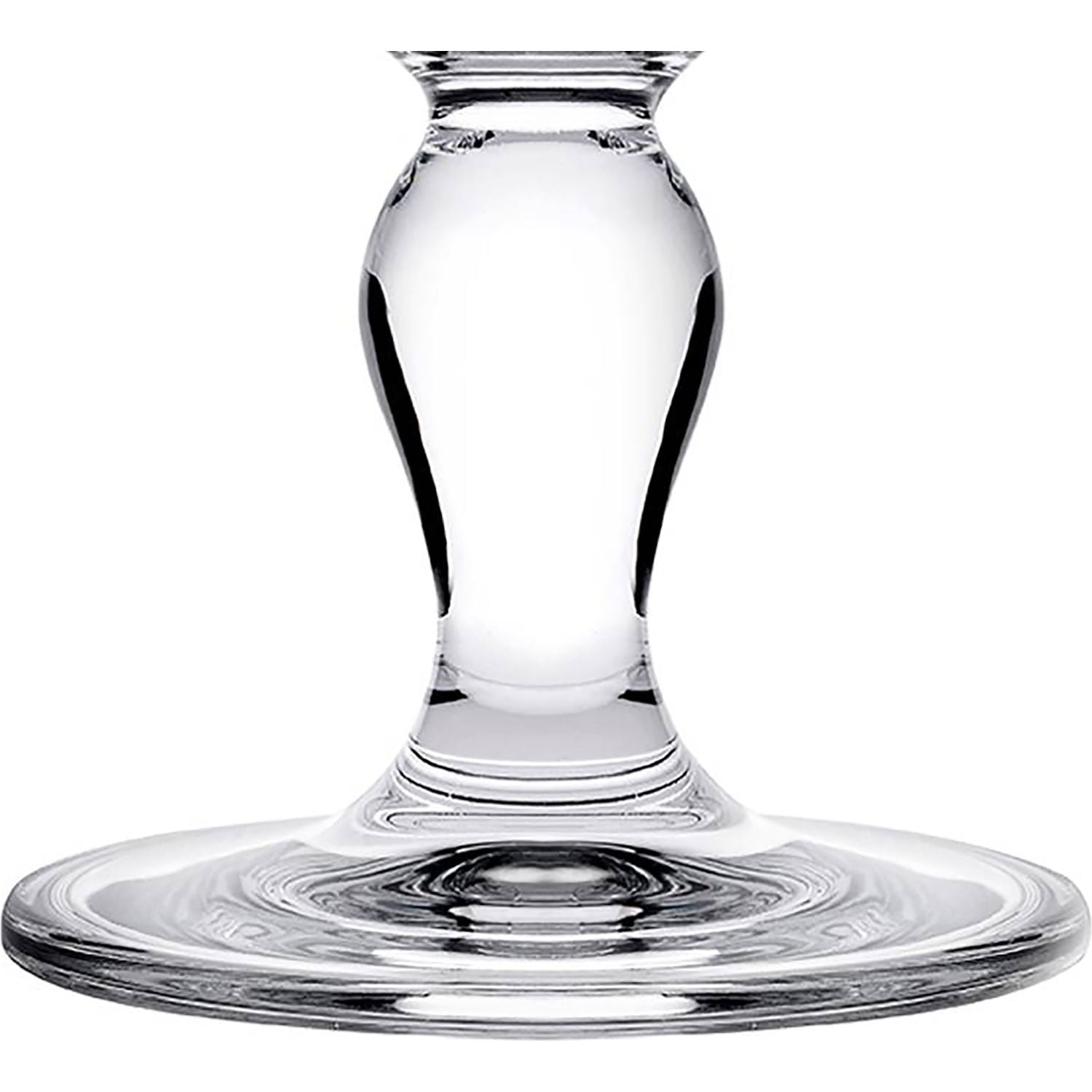 PASABAHCE - Alzata Porta Torta Trasparente in Vetro Linea Patisserie - h22,2 cm x ø22,4 cm