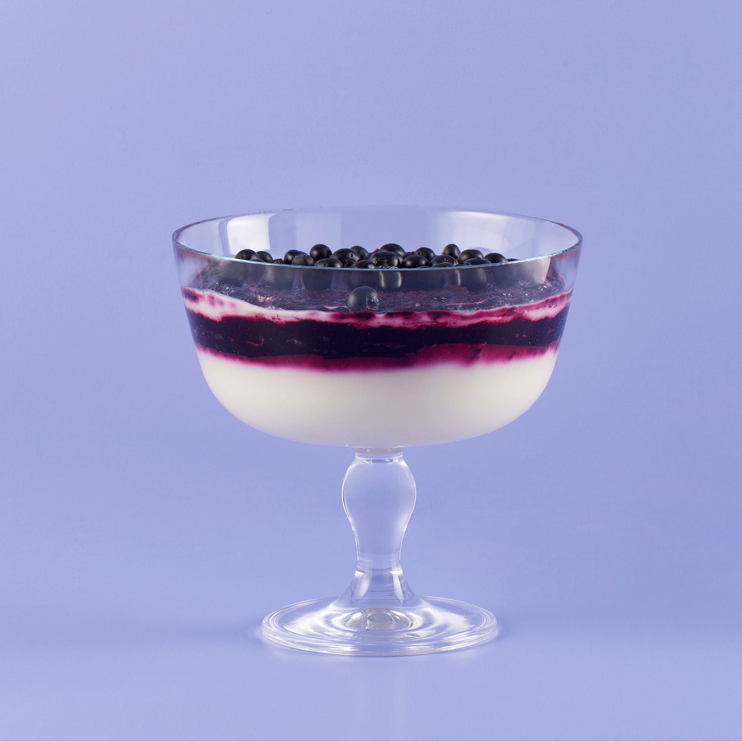 PASABAHCE - Alzata Porta Torta Trasparente in Vetro Linea Patisserie - h22,2 cm x ø22,4 cm