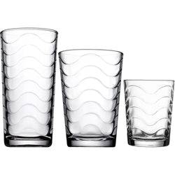 PASABAHCE - Servizio Bicchieri in vetro Toros - set 18 pezzi