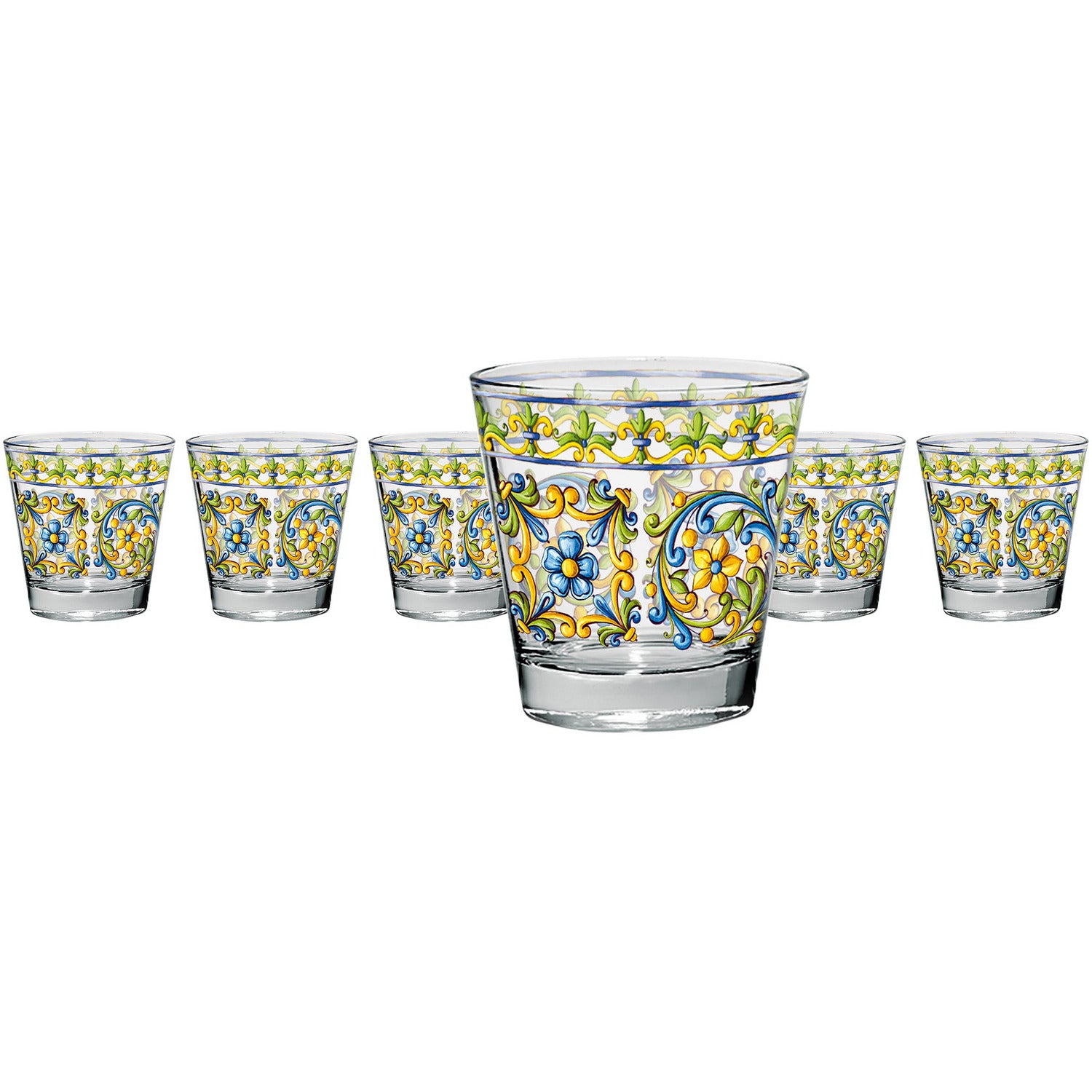 CERVE - Bicchieri in vetro Sicily 25 cl - set 6 pezzi