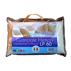SANAFOAM - Guanciale Memory Foam - h13x60x35 cm