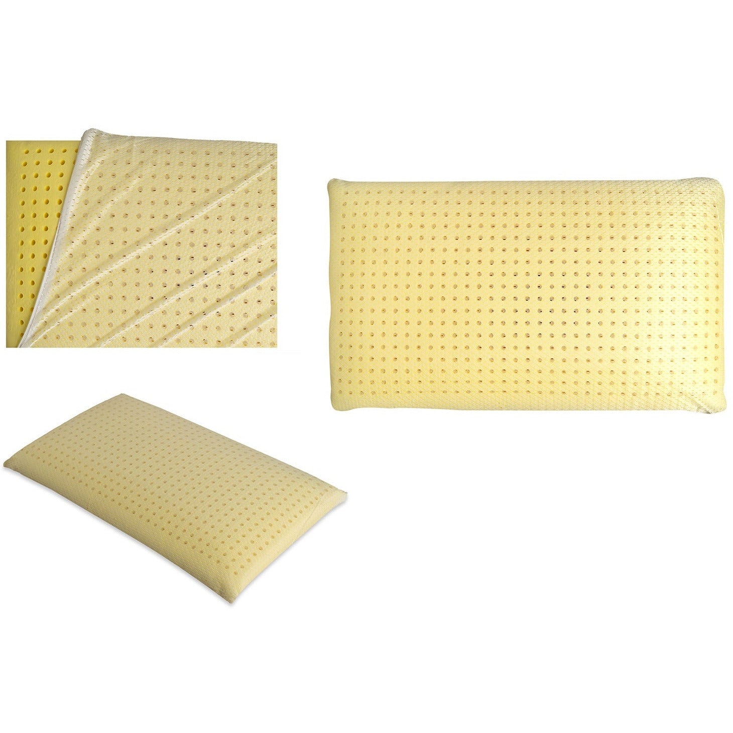 FIXOMED - Guanciale Memory Foam con essenza profumata Camomilla Aromatherapy - h15x72x42 cm