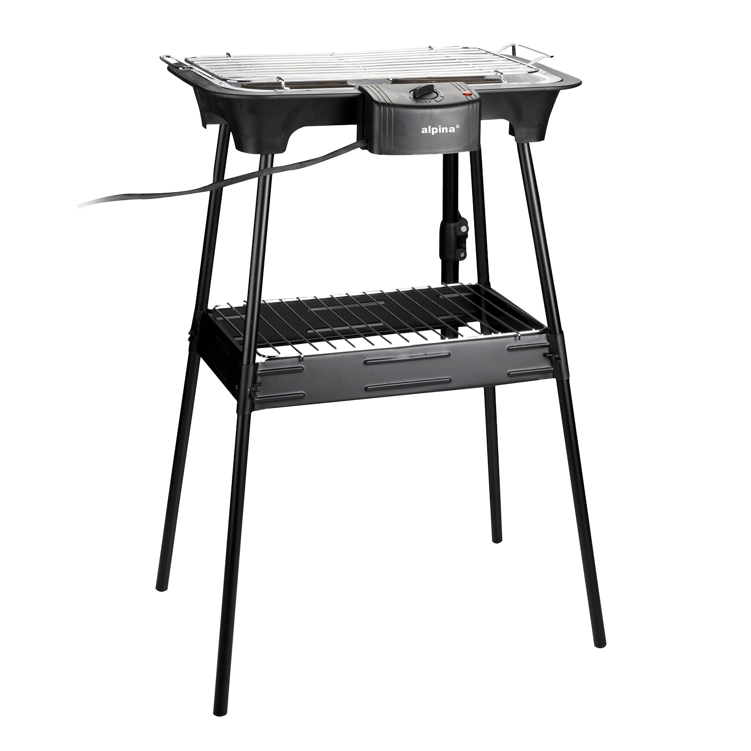 ALPINA - Barbecue Elettrico 2 in 1 2000W