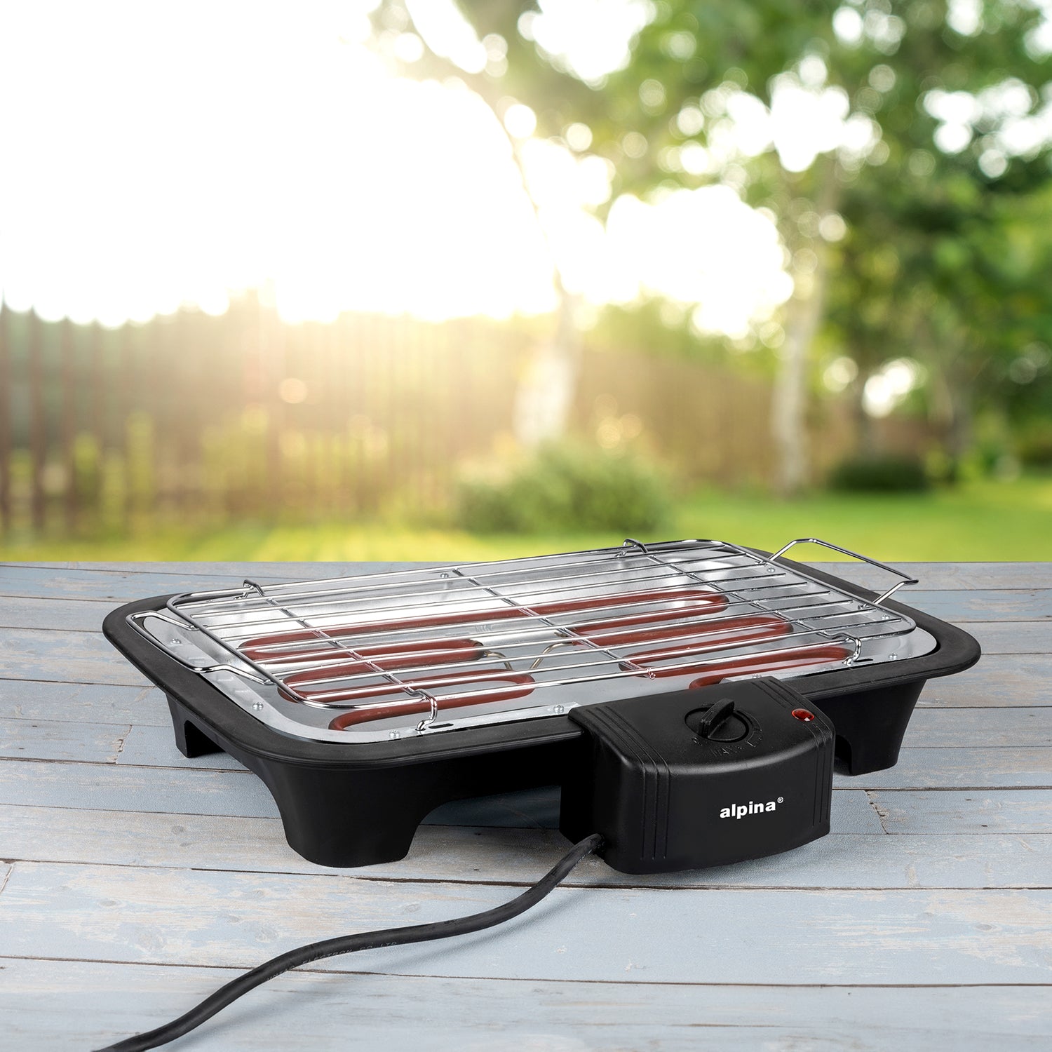ALPINA - Barbecue Elettrico 2 in 1 2000W