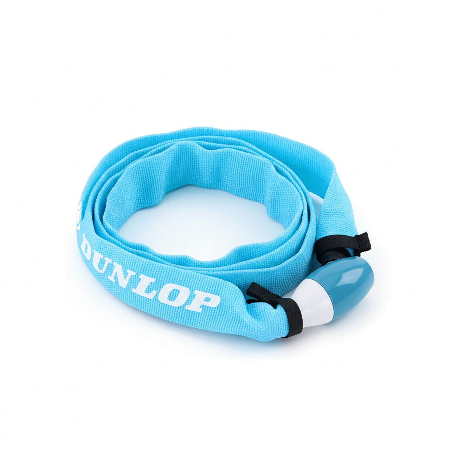 DUNLOP - Catena Antifurto per Bicicletta con Lucchetto e Chiavi Lunghezza 120 cm