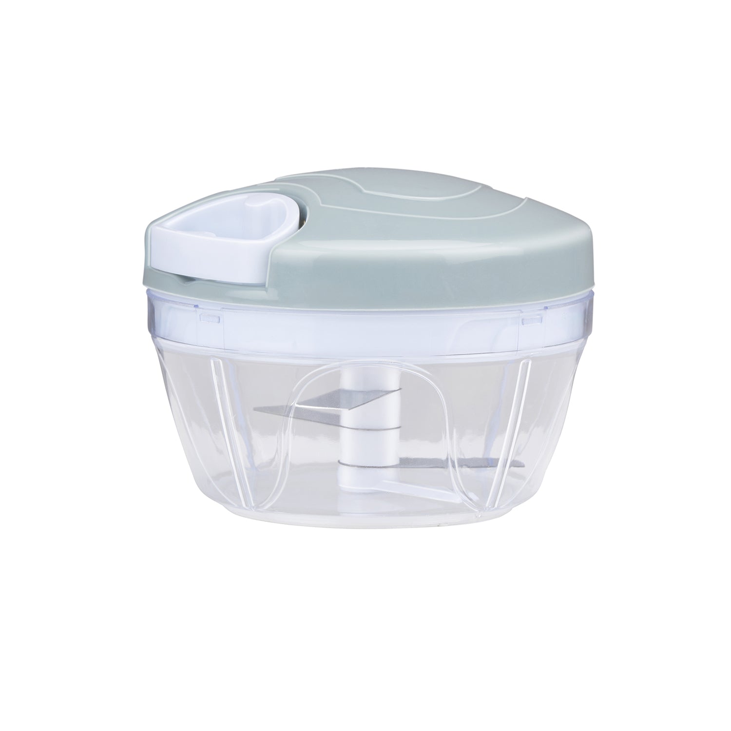 ALPINA - Tritatutto Manuale a Corda Multiuso con Lame in Acciaio - h9,5 cm diametro 12,5 cm