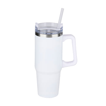 Thermos FUNtainer – Bottiglia Termica Per Bambini 355 Ml Con Cannuccia – Isolamento Sottovuoto, Rosa Floreale - 4