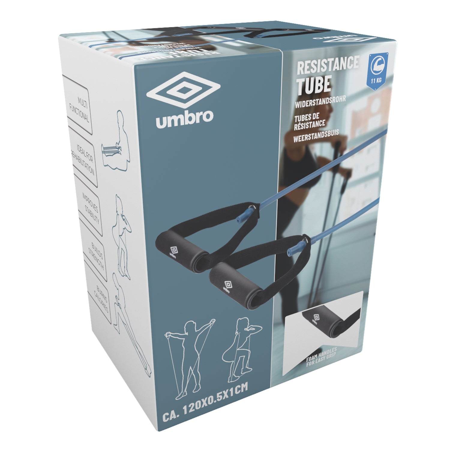 UMBRO - Tubo Elastico Fitness 11 kg