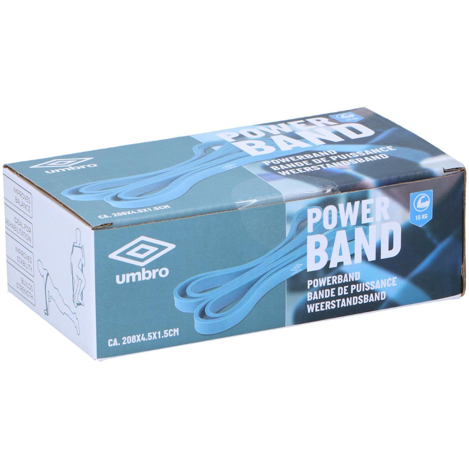 UMBRO - Power Band Blu 15 kg