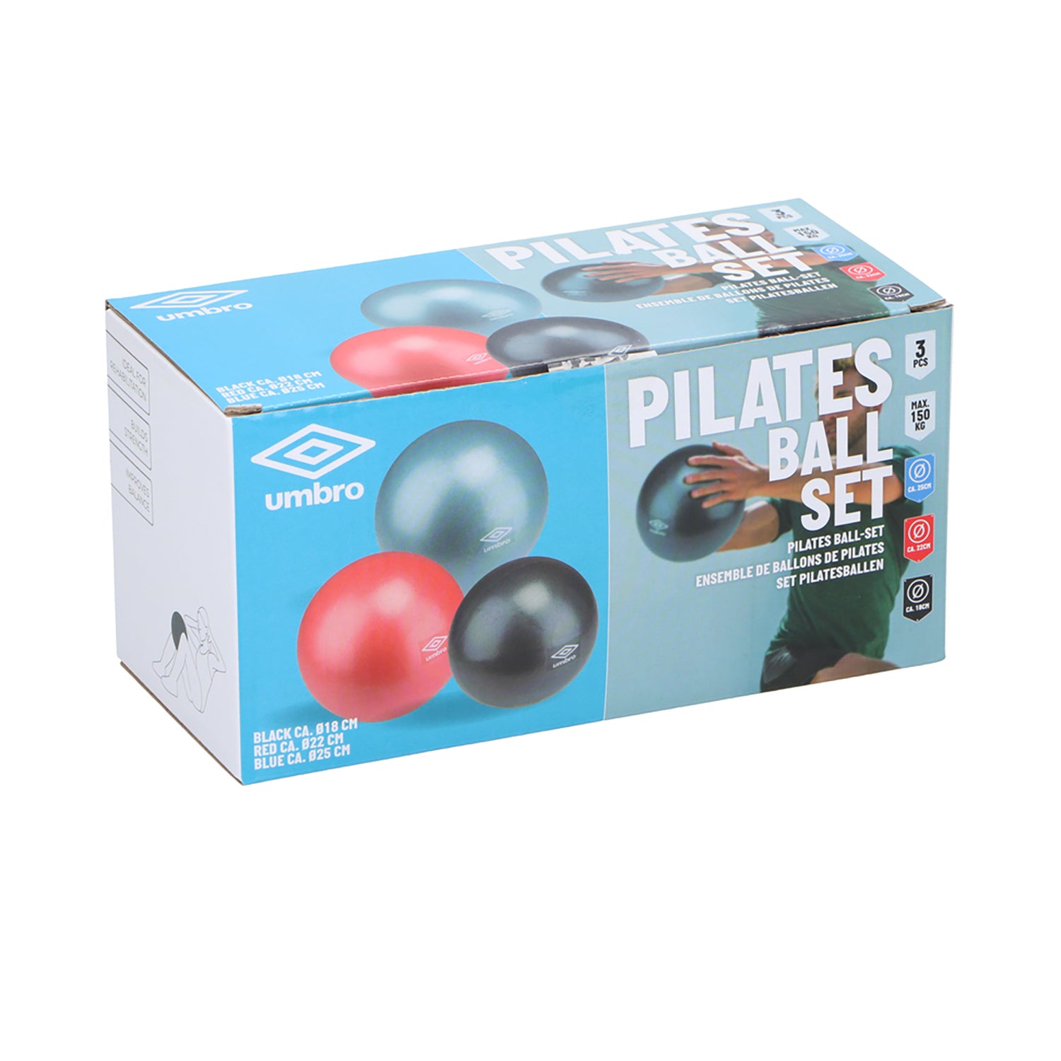 UMBRO - Set 3 Palle Fitness