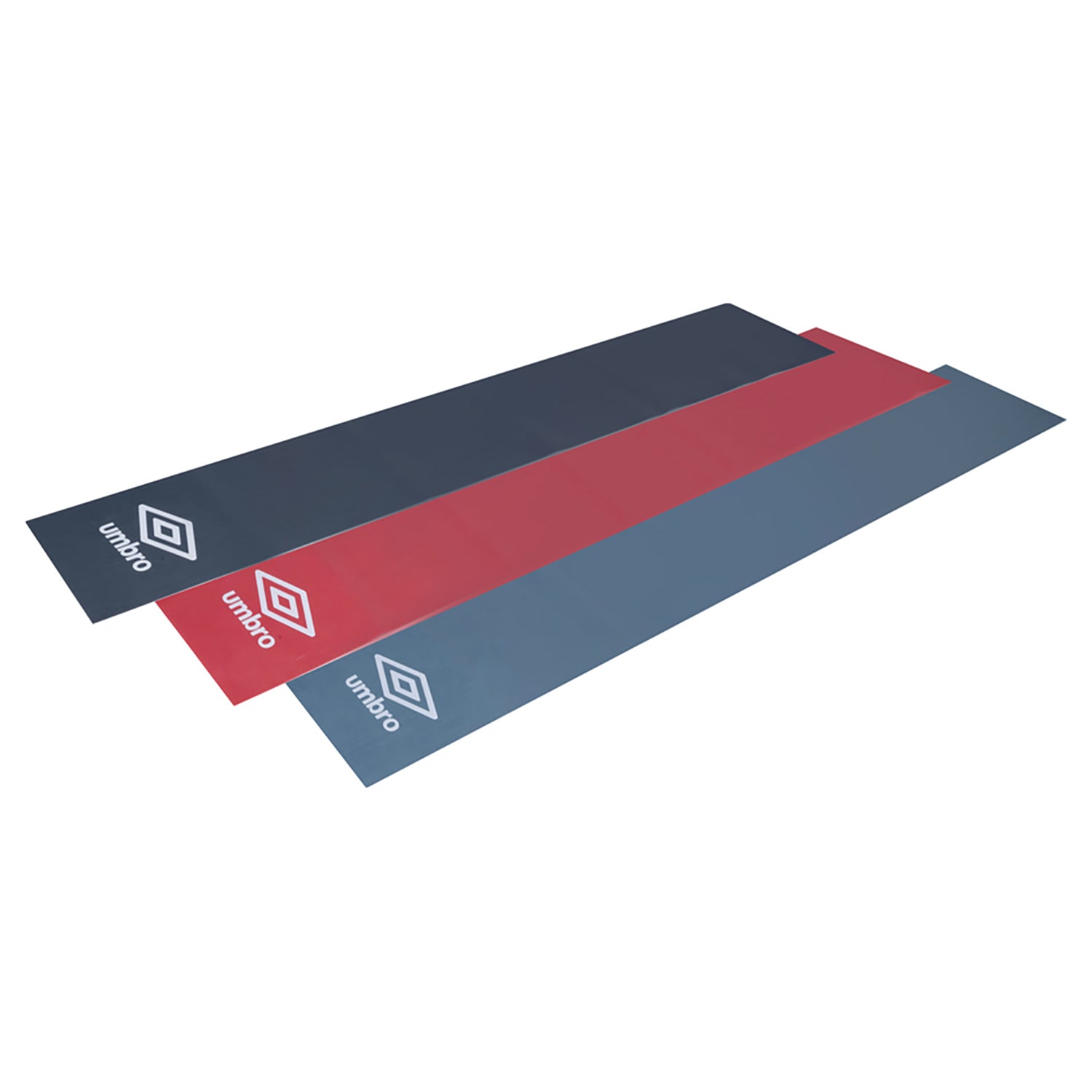UMBRO - Set 3 Fasce Elastiche Fitness Stretch Bands