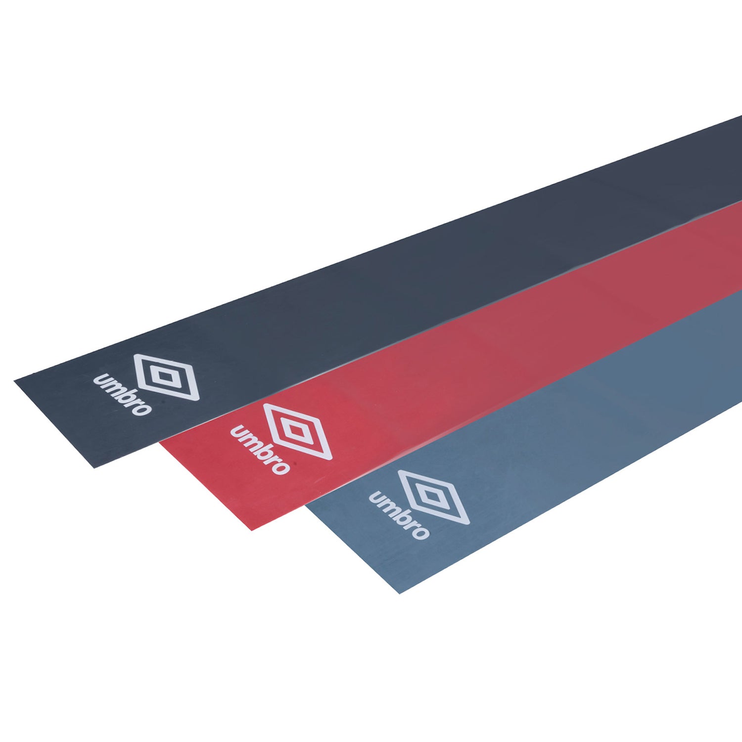 UMBRO - Set 3 Fasce Elastiche Fitness Stretch Bands