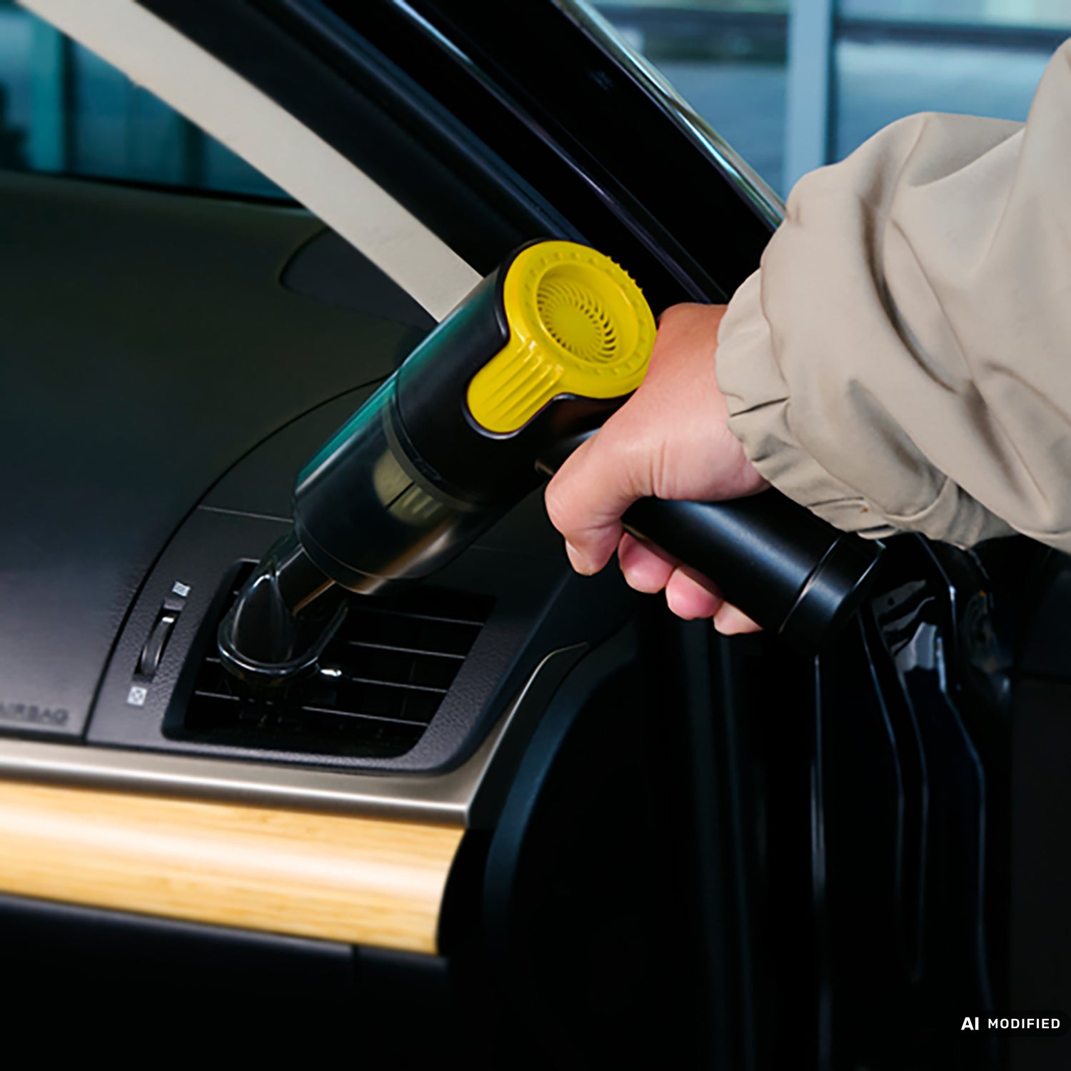 DUNLOP - Aspirapolvere Auto Ricaricabile 2 in 1 40 Watt