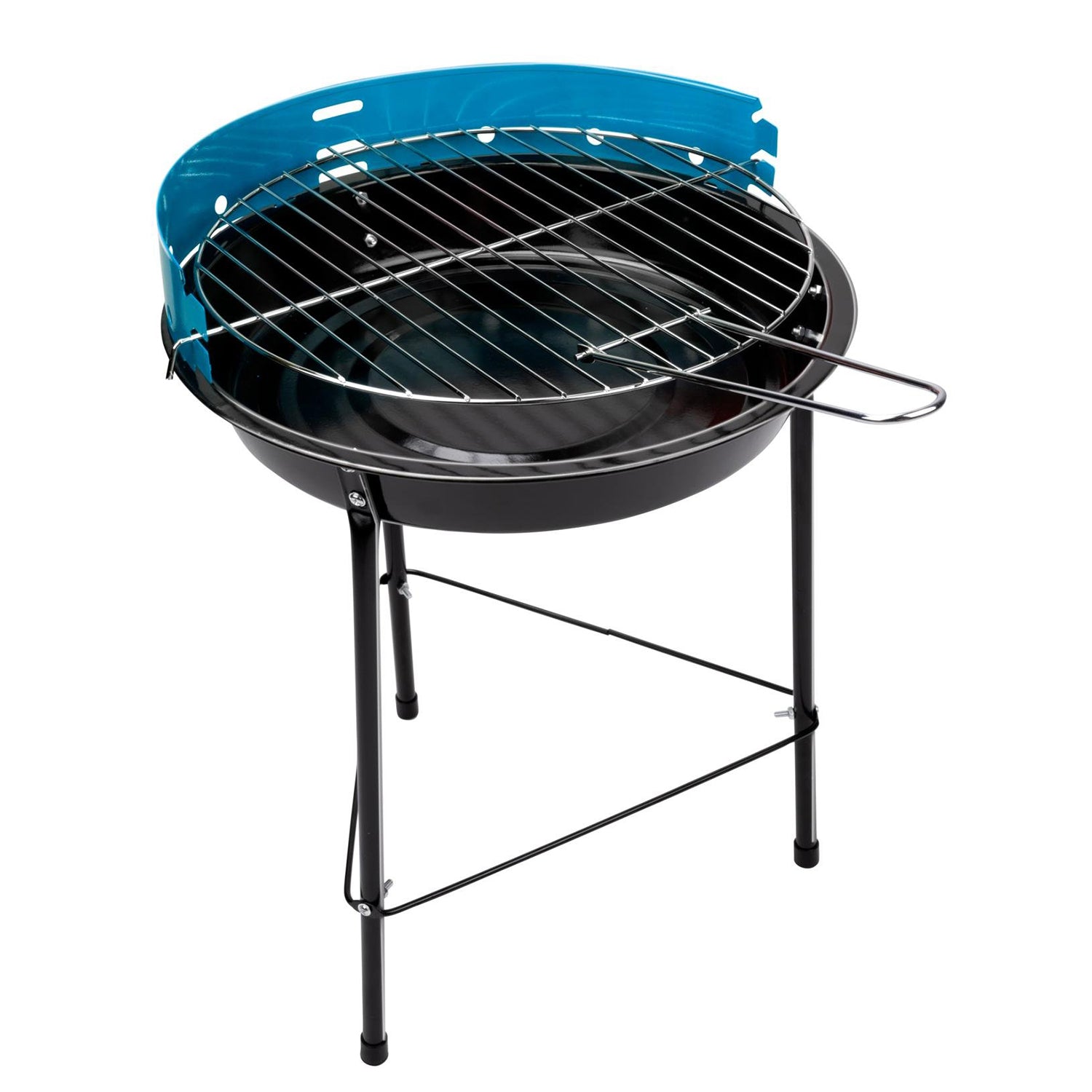 ALPINA - Barbecue a Carbone Tondo in Metallo diametro 33 cm