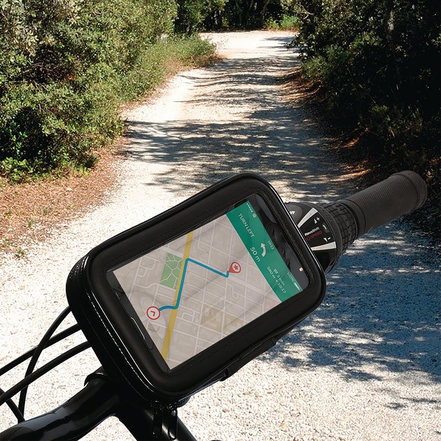 DUNLOP - Porta Telefono da Bicicletta Impermeabile