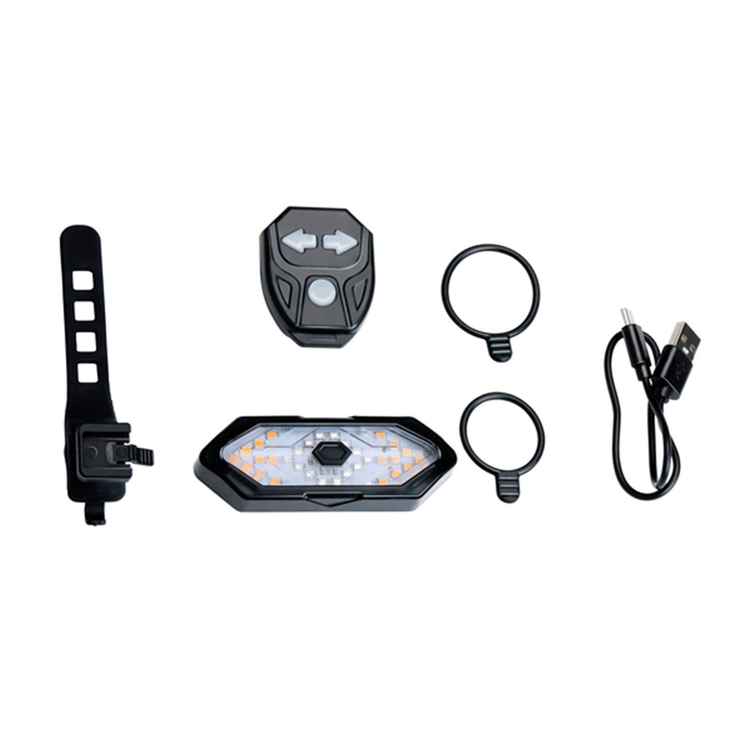 DUNLOP - Luce Posteriore Bici con Freccia e Faro LED