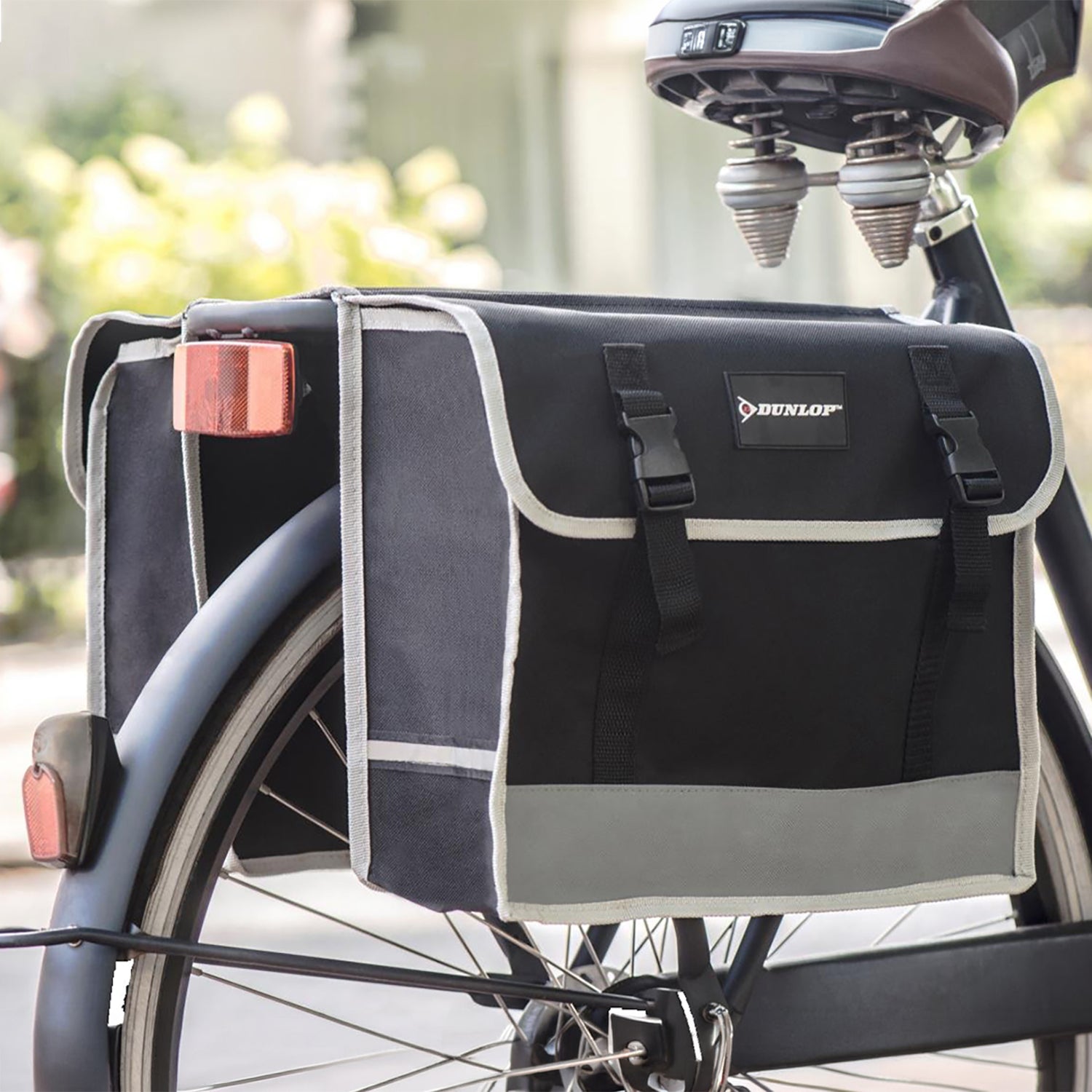 DUNLOP - Borsa Bici Posteriore 31 Litri - h30x37x14 cm